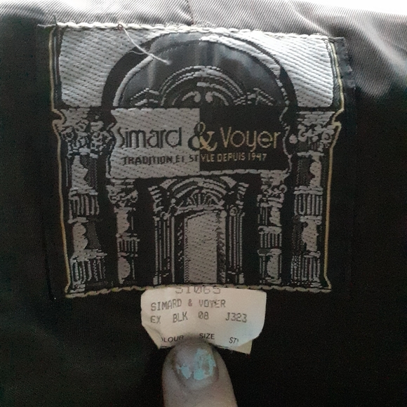 Simard & Voyer Leather Jacket (size 8) - Picture 4 of 6